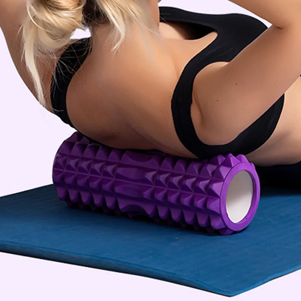 26cm Foam Roller for Yoga, Pilates, and Gym Workouts - Back Massage Roller and Fitness Equipment